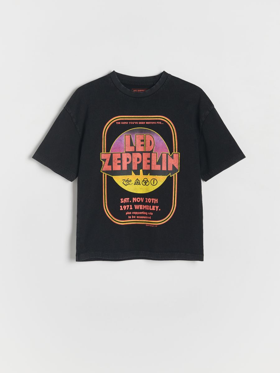 Μπλούζα oversize Led Zeppelin - NUDE - RESERVED - 2