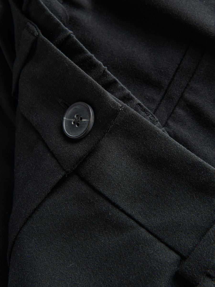 Loose trousers with crease - black - RESERVED - 6