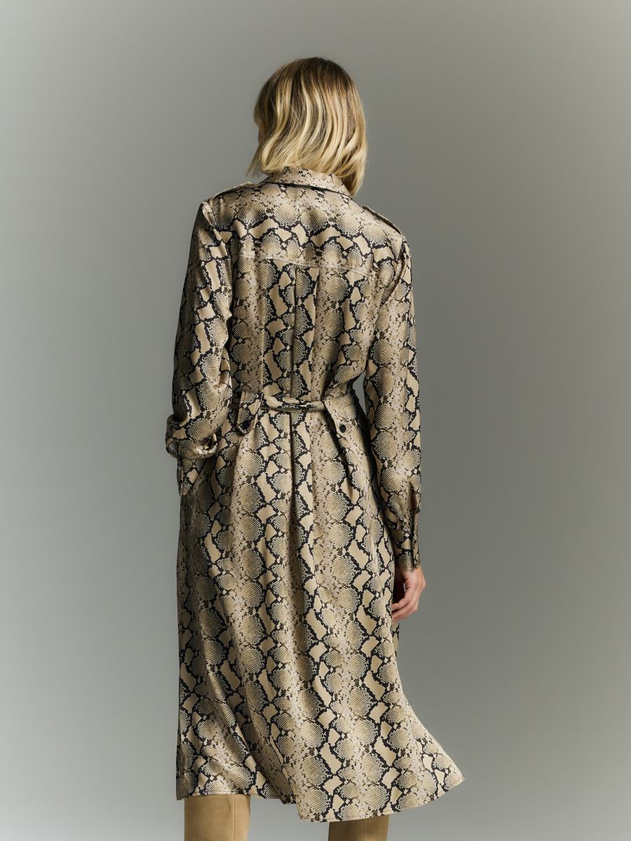 Viscose overhemdjurk - meerkleurig - RESERVED - 6