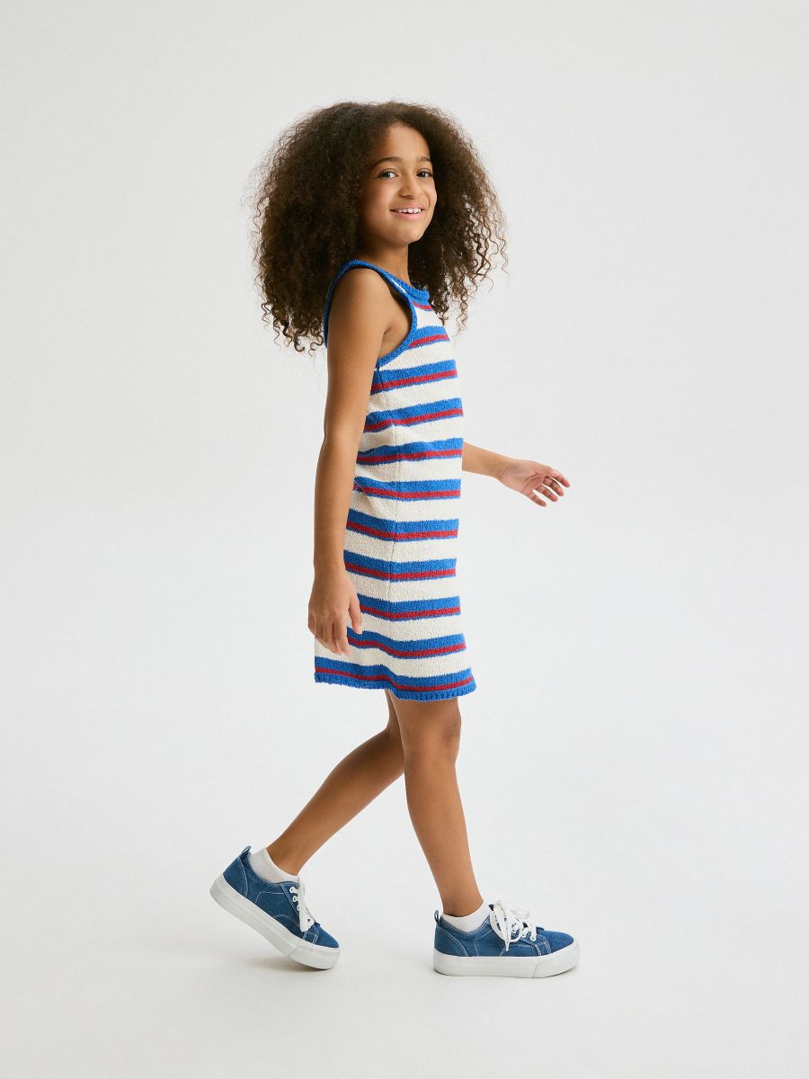 Robe rayée - Multicolore - RESERVED - 7