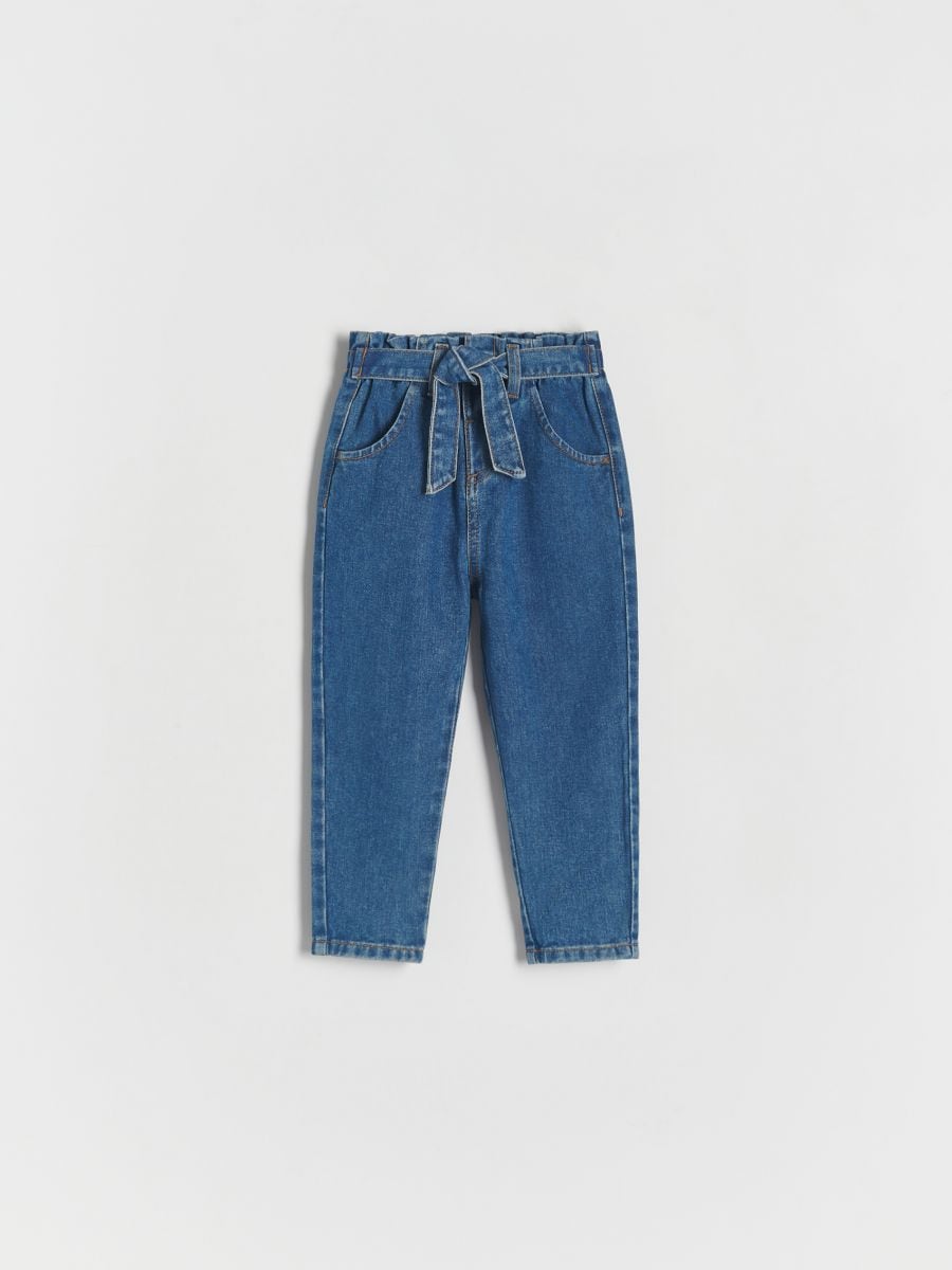 Classic denim baggy trousers - blue jeans - RESERVED