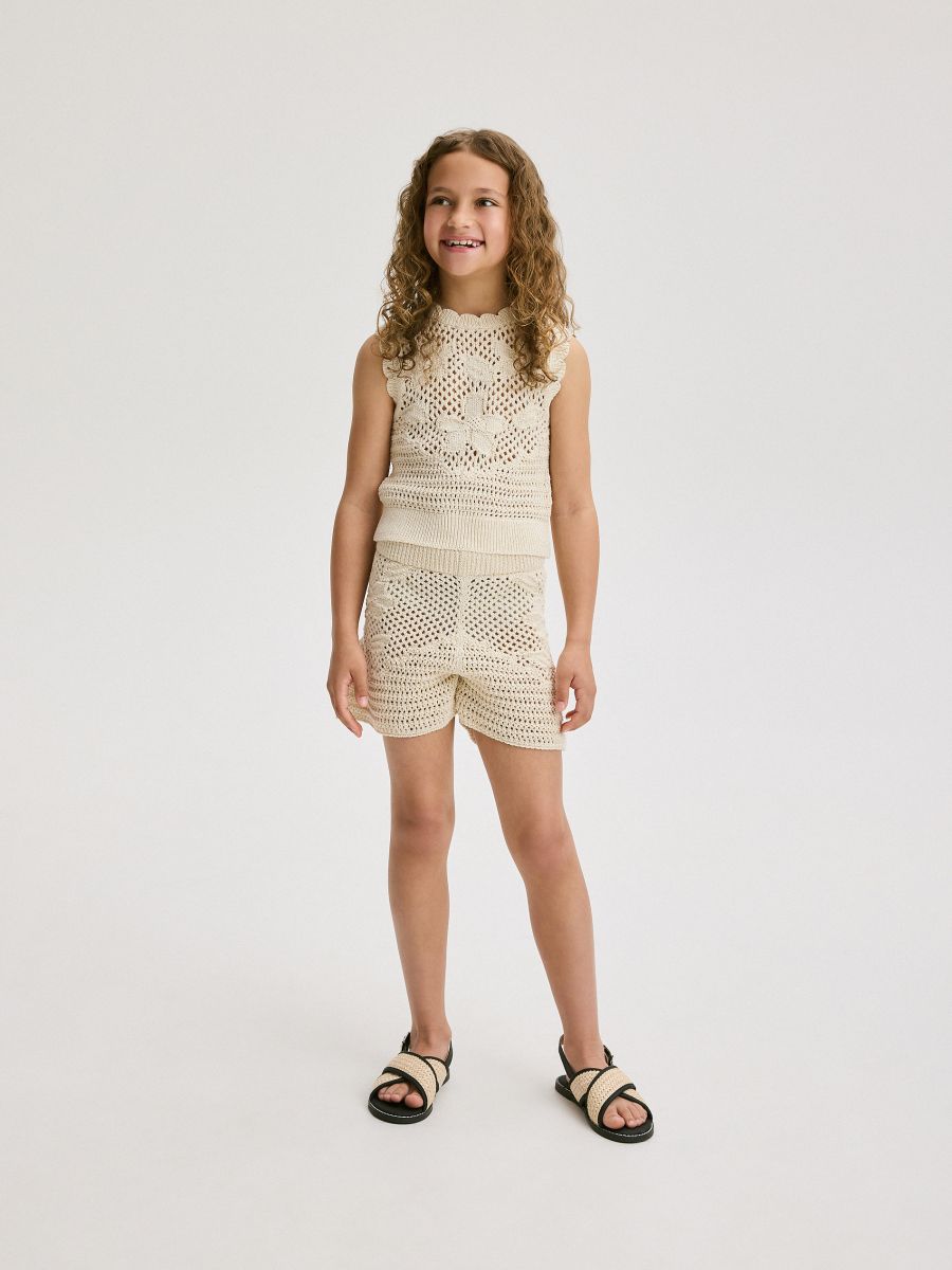 Strickweste - beige - RESERVED - 5
