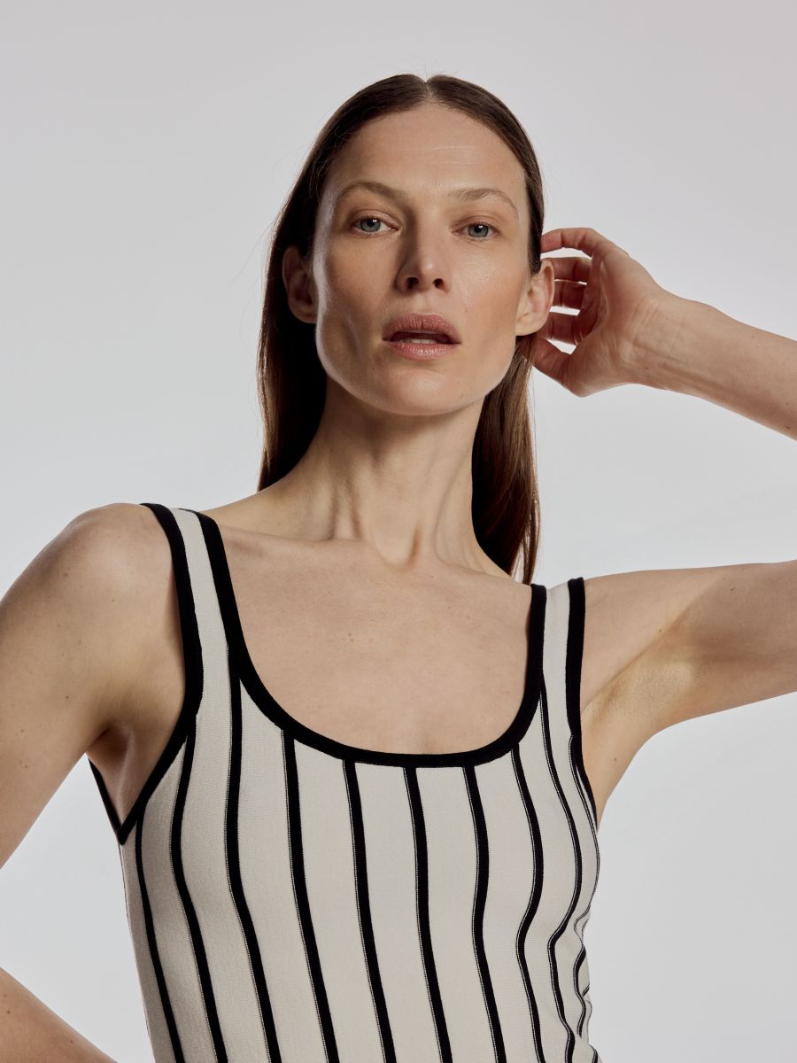 LADIES` TOP - multicolor - RESERVED - 4