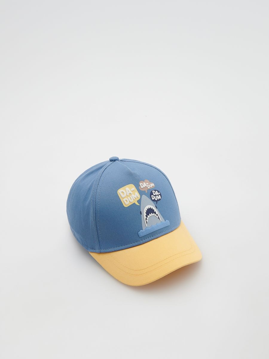 Cappello con visiera Jaws - blu pallido - RESERVED