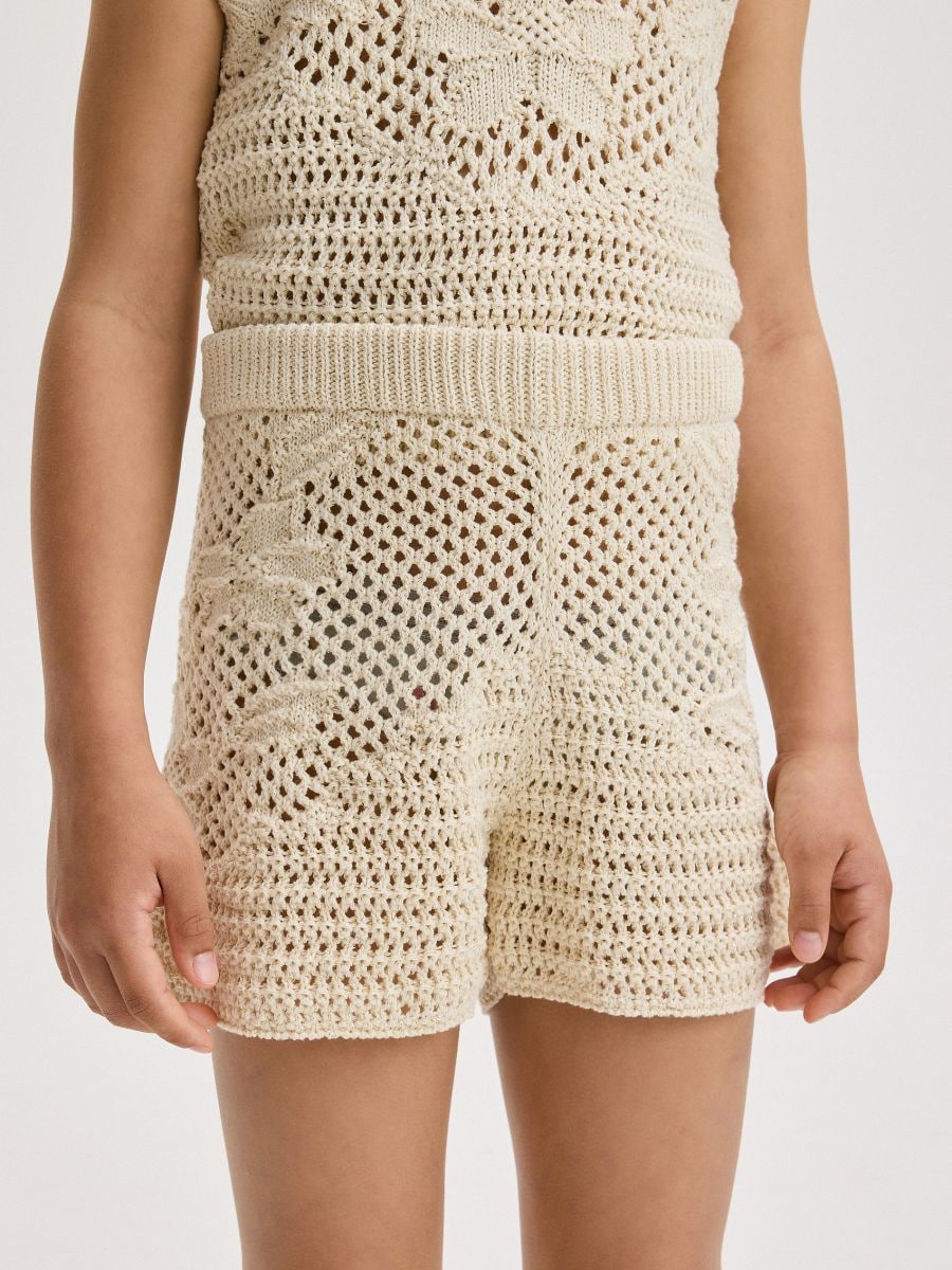 Openwork shorts - nude - RESERVED - 2