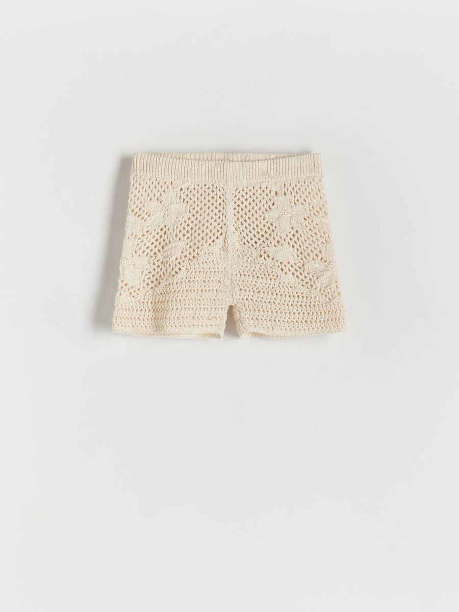 GIRLS` SHORTS - nude - RESERVED
