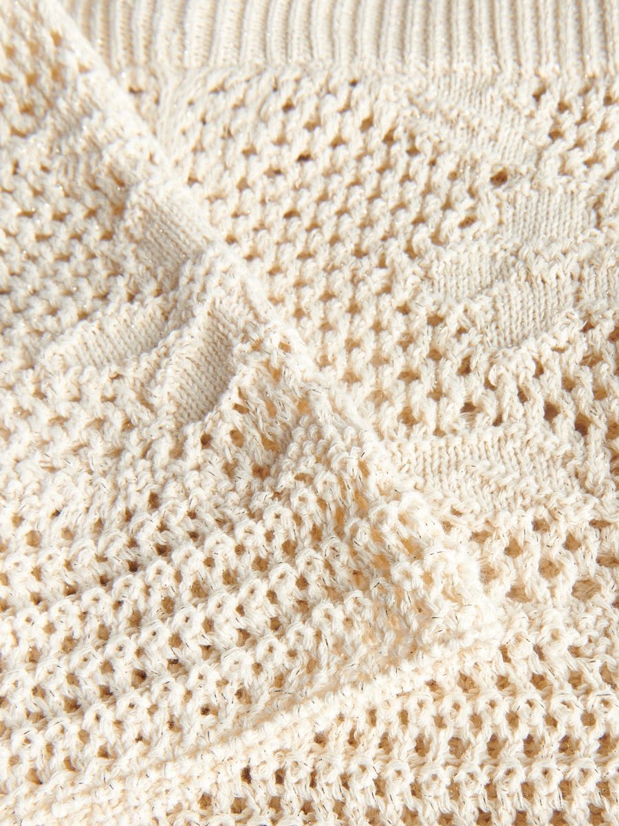 Openwork shorts - nude - RESERVED - 6