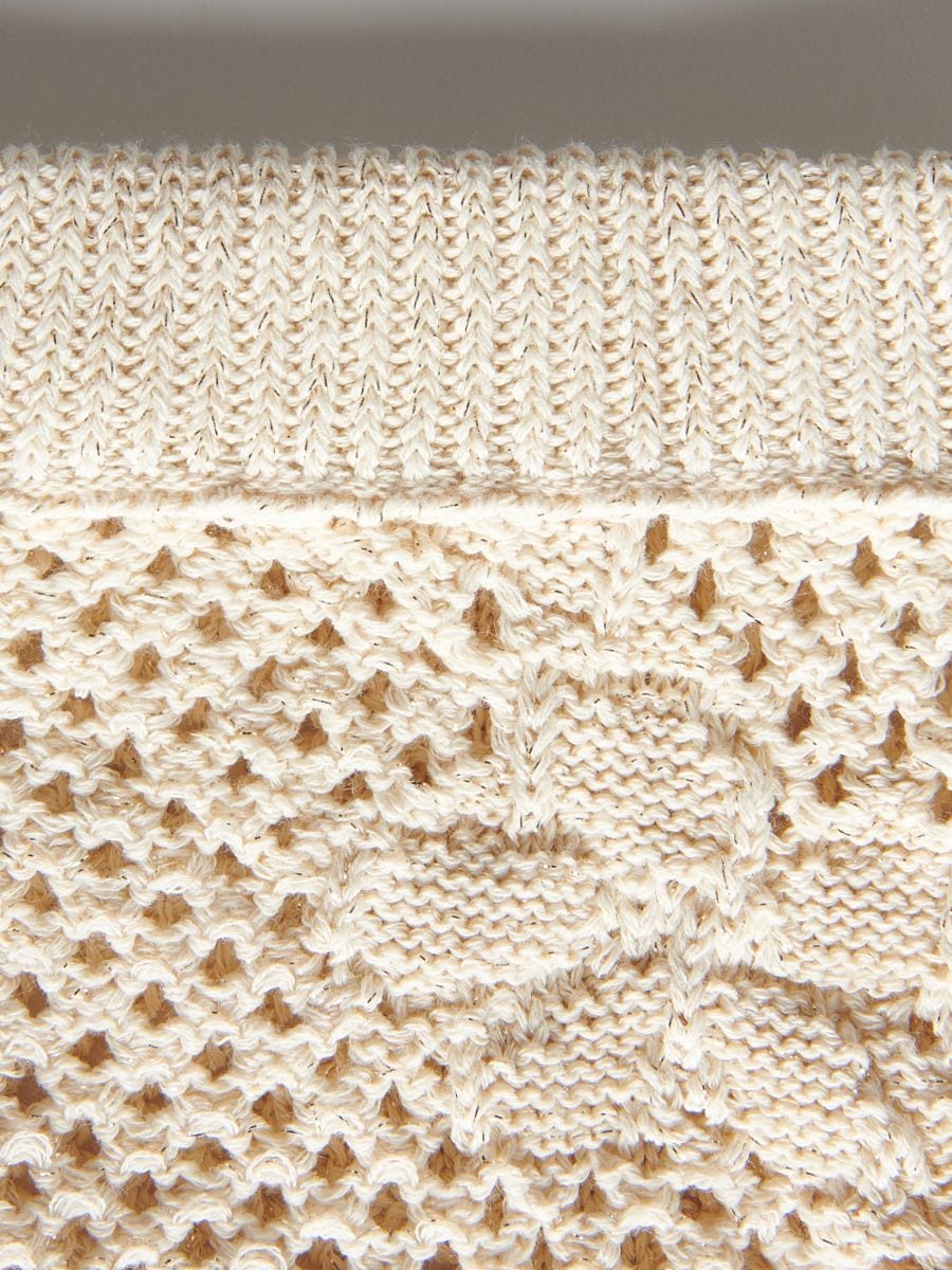 Openwork shorts - nude - RESERVED - 7