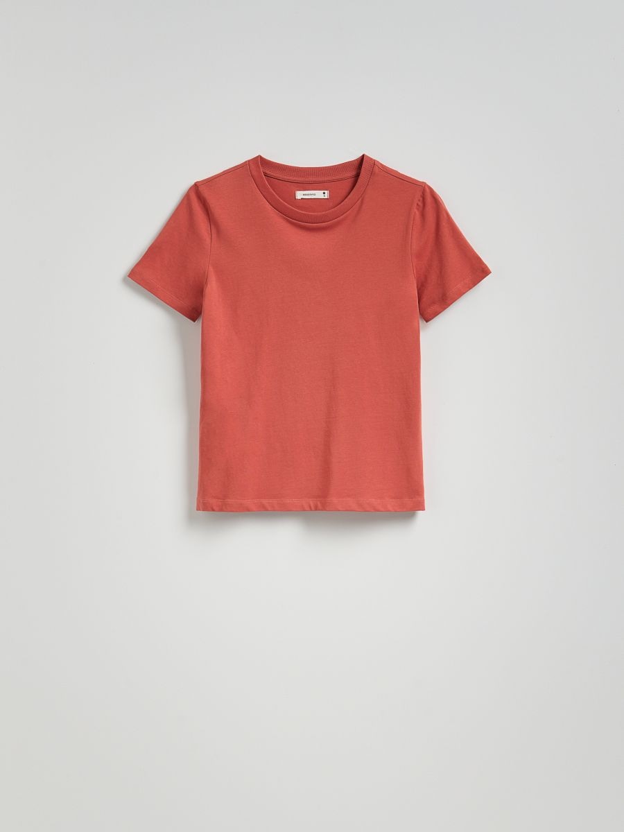 T-särk regular fit - vaskpruun - RESERVED - 4
