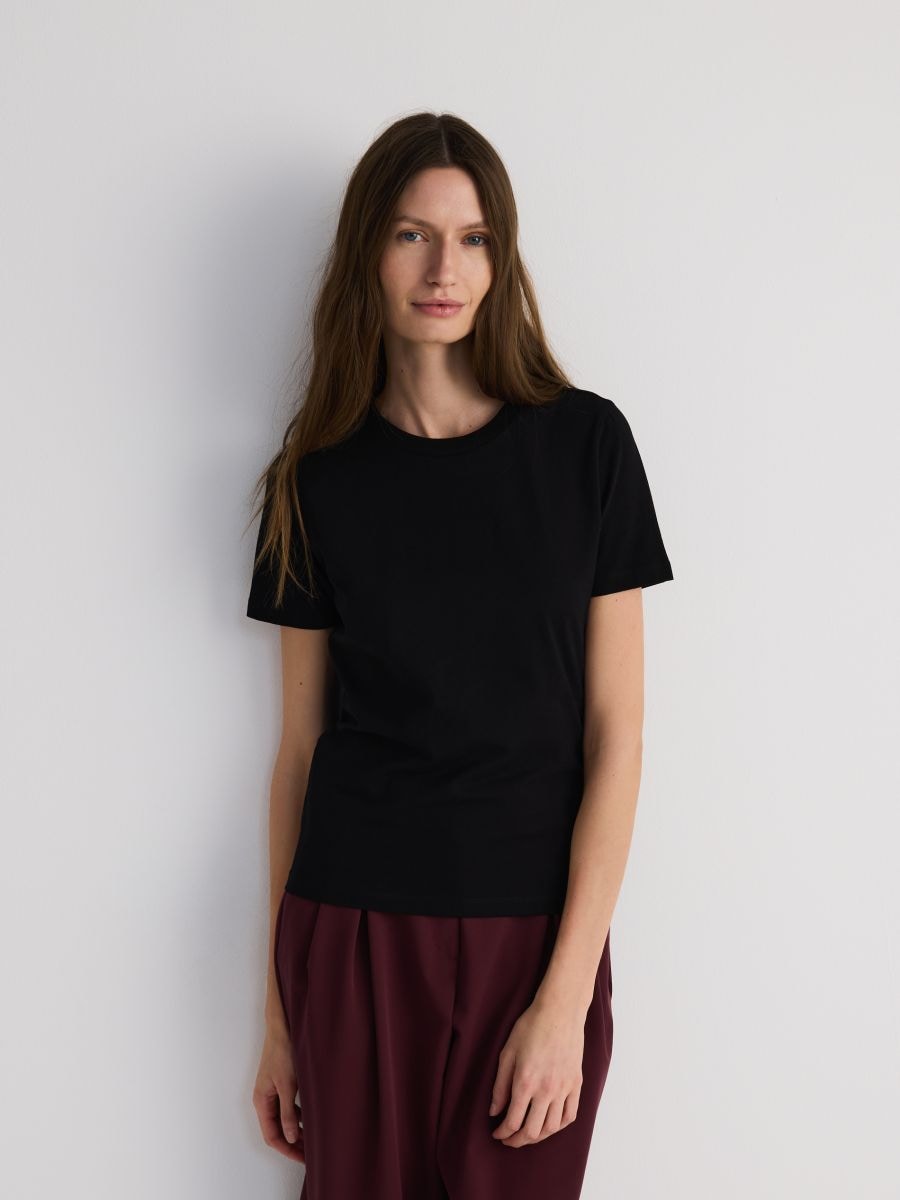 T-särk regular fit - must - RESERVED - 3
