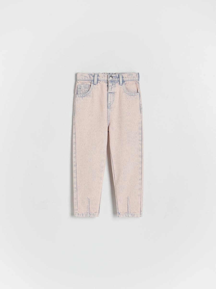BABIES` JEANS TROUSERS - ružová - RESERVED