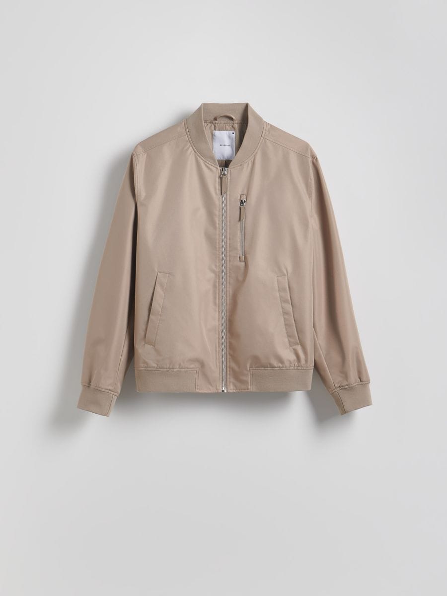 MEN`S OUTER JACKET - BEIGE - RESERVED