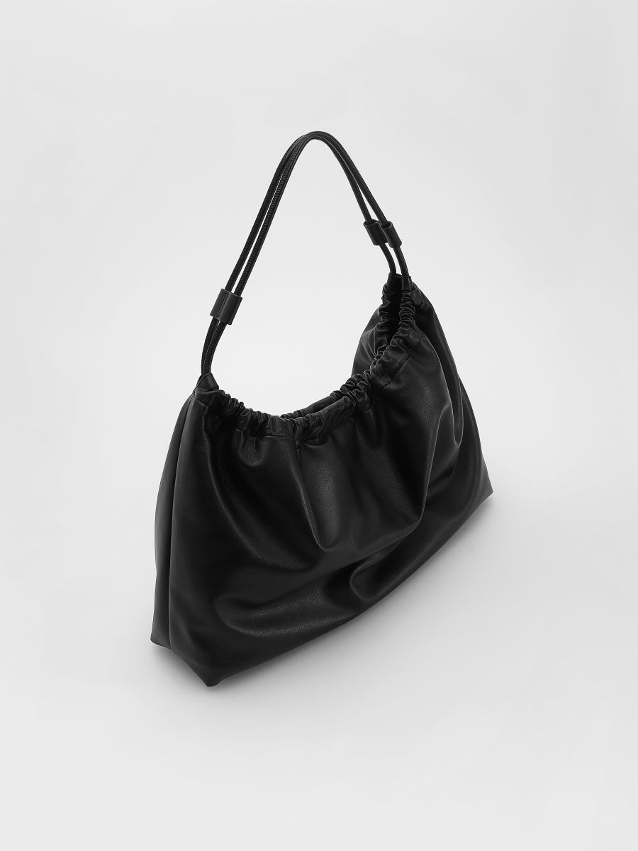 Soft shoulder bag - black - RESERVED - 2