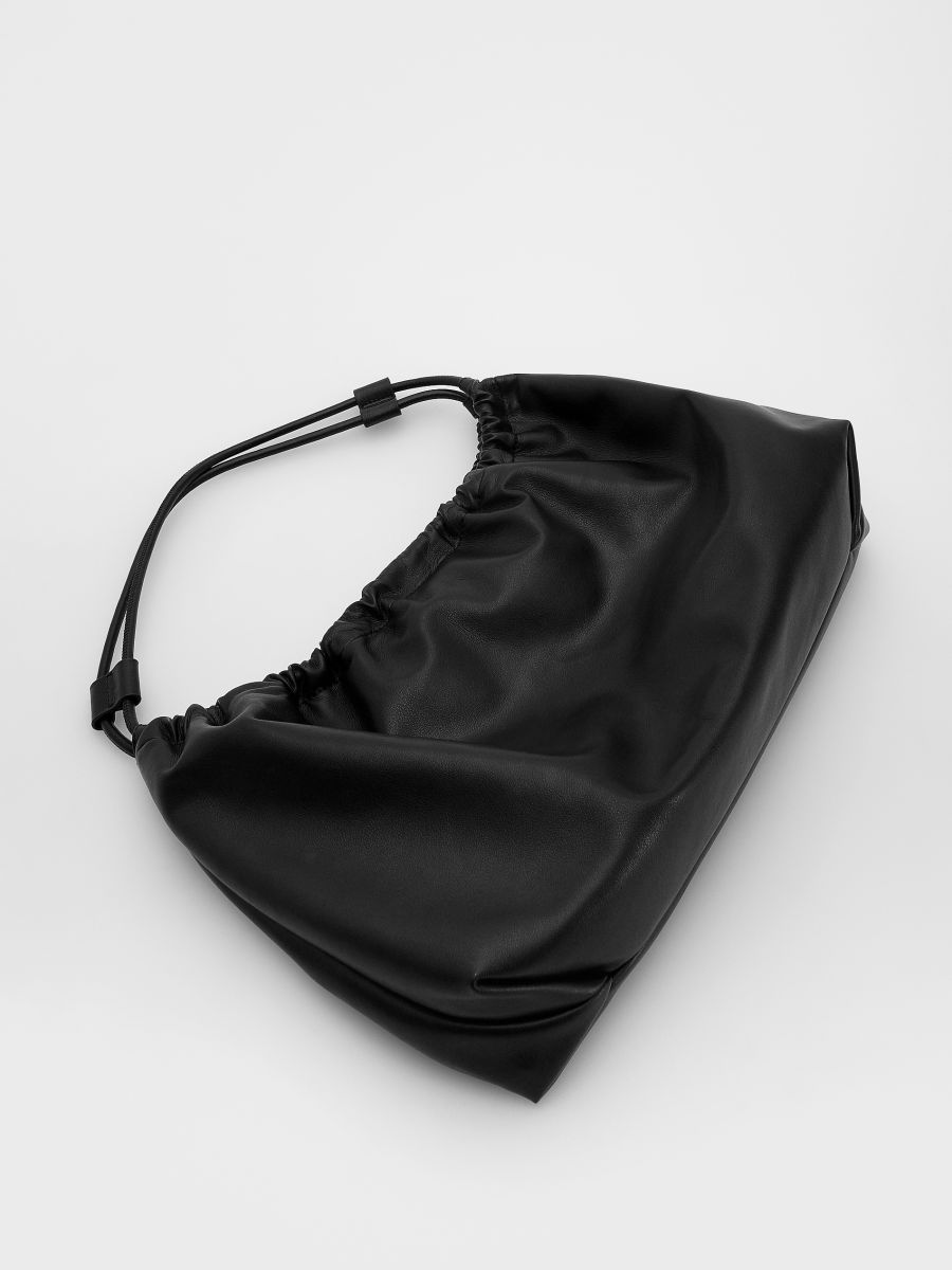 Soft shoulder bag - black - RESERVED - 4