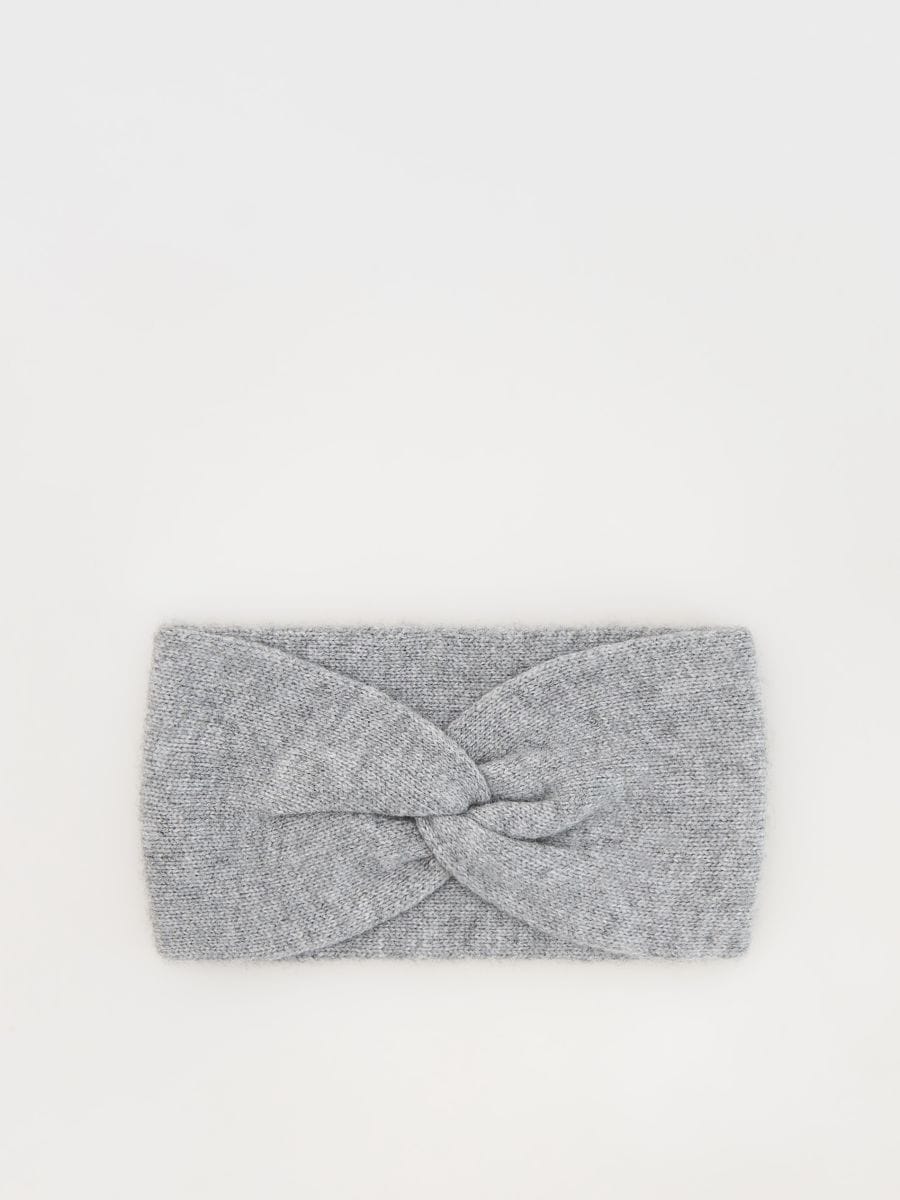 LADIES` HEADBAND - light grey - RESERVED