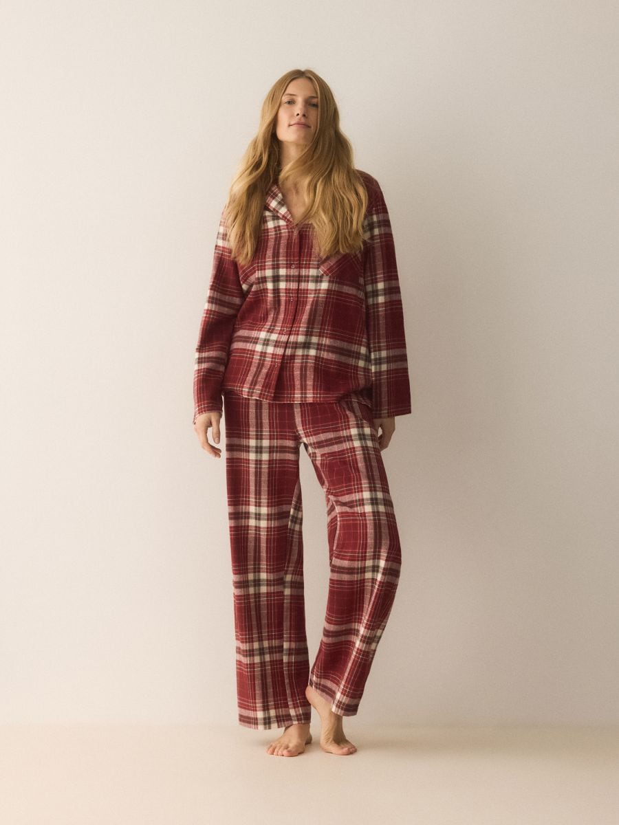 LADIES` PYJAMA - punane - RESERVED