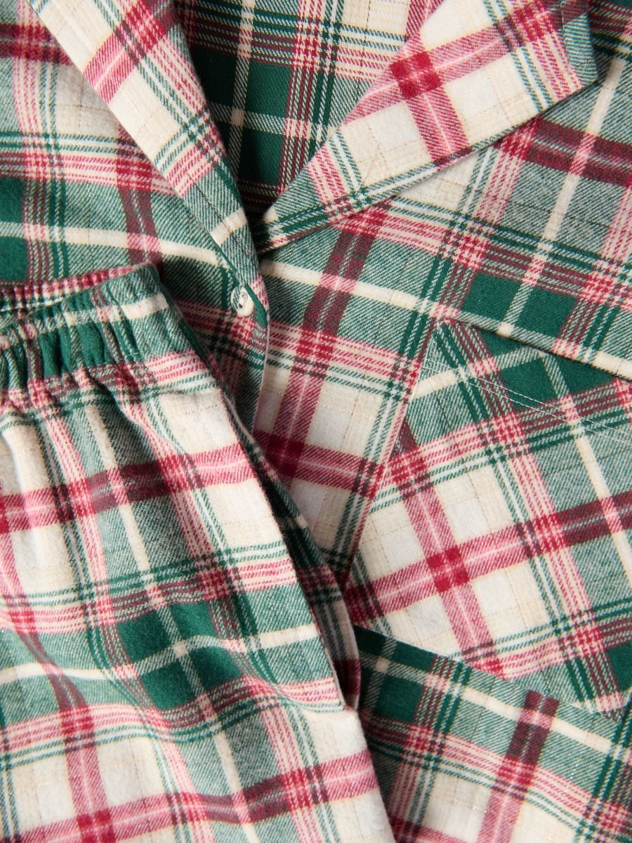 LADIES` PYJAMA - grön - RESERVED