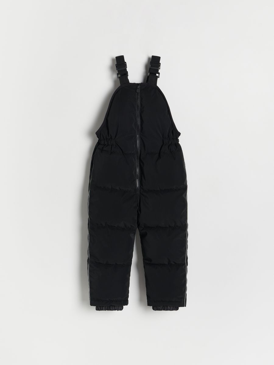 Insulated trousers with braces - black - RESERVED - 3
