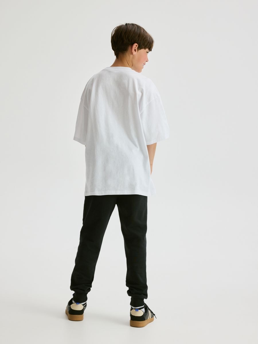 T-shirt with appliqué - cream - RESERVED - 4
