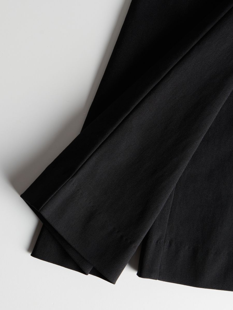 Flare trousers with splits - black - RESERVED - 2