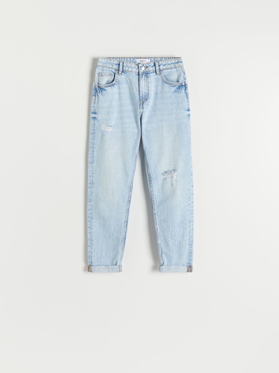 Jeans boyfriend strappati