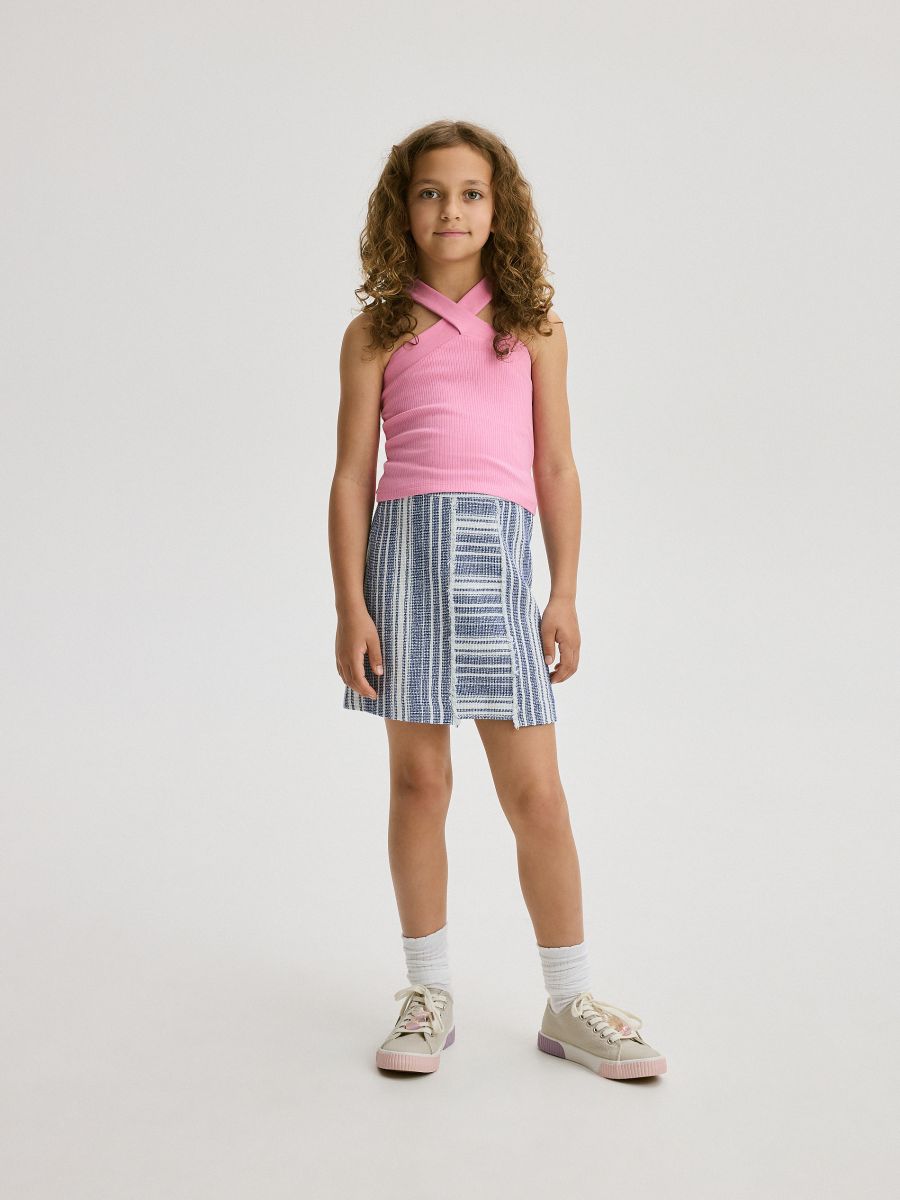 Stripe skirt - multicolor - RESERVED - 2
