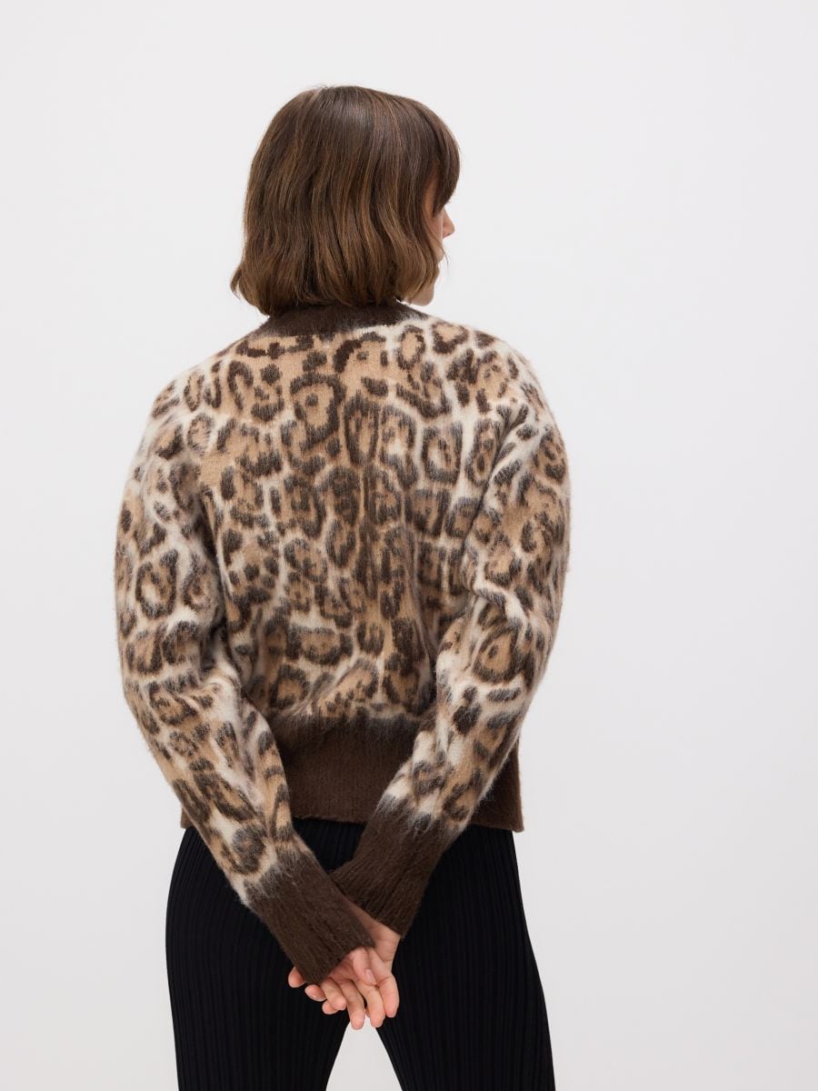 Wool blend jumper - multicolor - RESERVED - 5