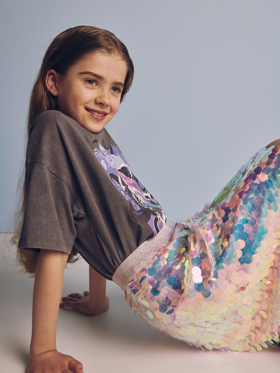 Sequin skirt - multicolor - RESERVED - 4