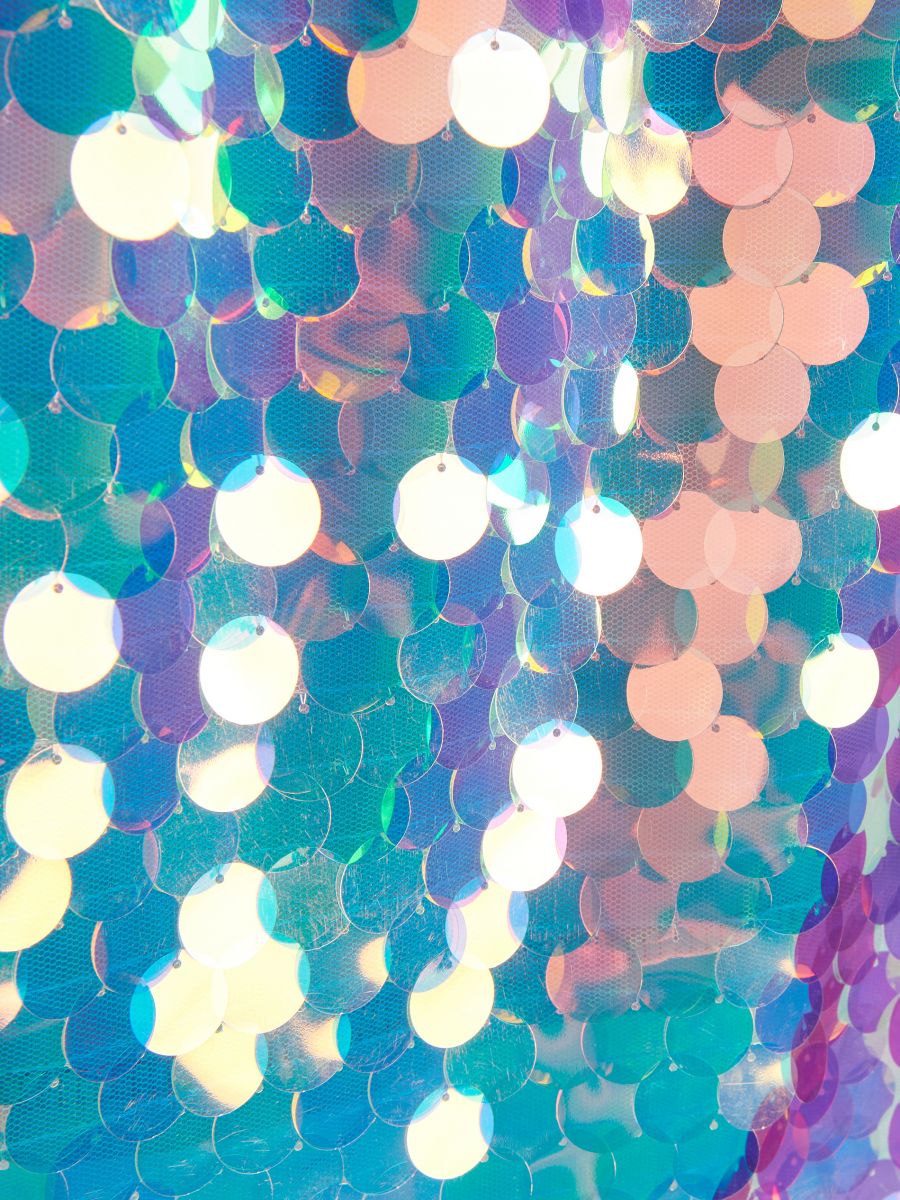 Sequin skirt - multicolor - RESERVED - 7