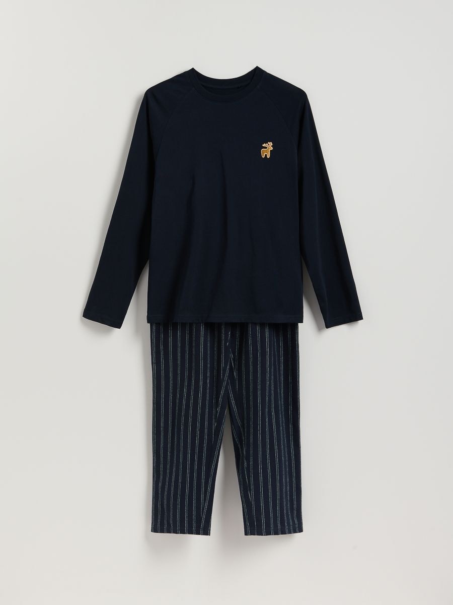 MEN`S PYJAMA - ναυτικο μπλε - RESERVED