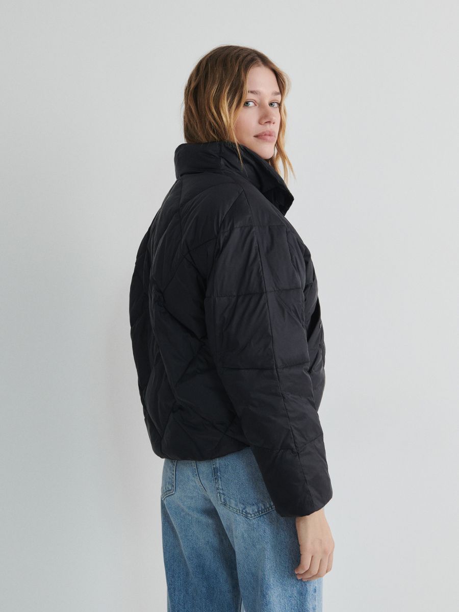 Steppjacke - schwarz - RESERVED - 4