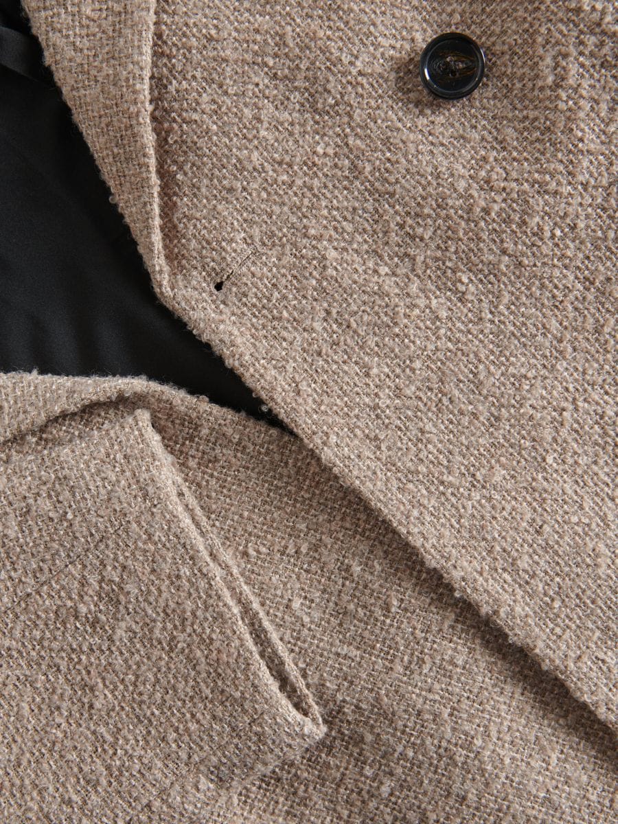 LADIES` COAT - nude - RESERVED - 6