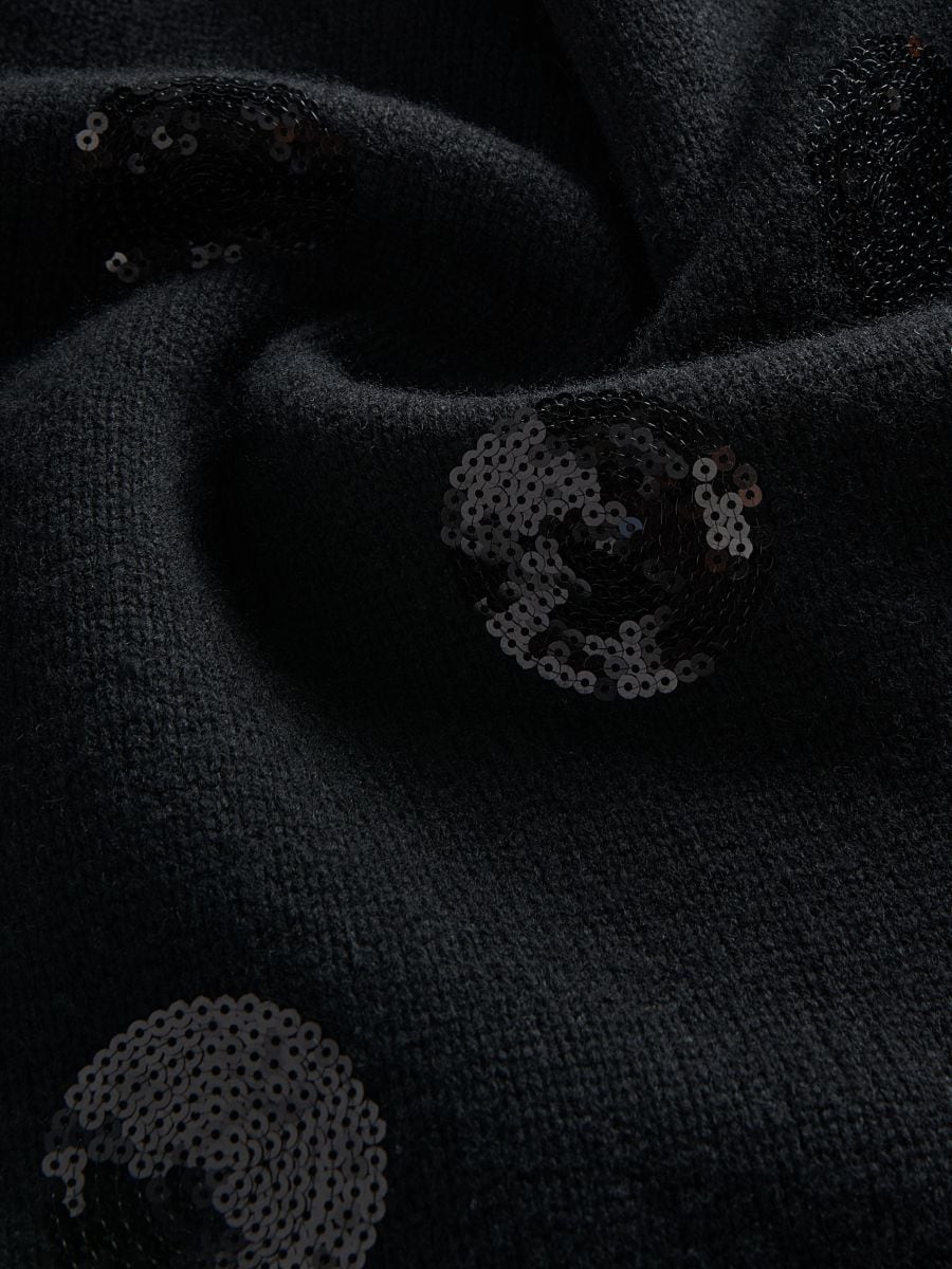 LADIES` SWEATER - black - RESERVED - 2