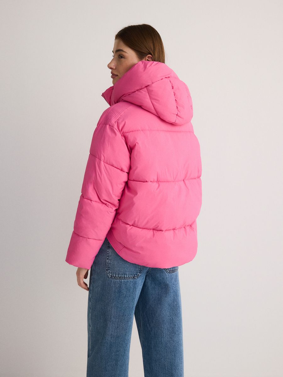 Jacke mit kontrastierenden Einsätzen - pink - RESERVED - 6