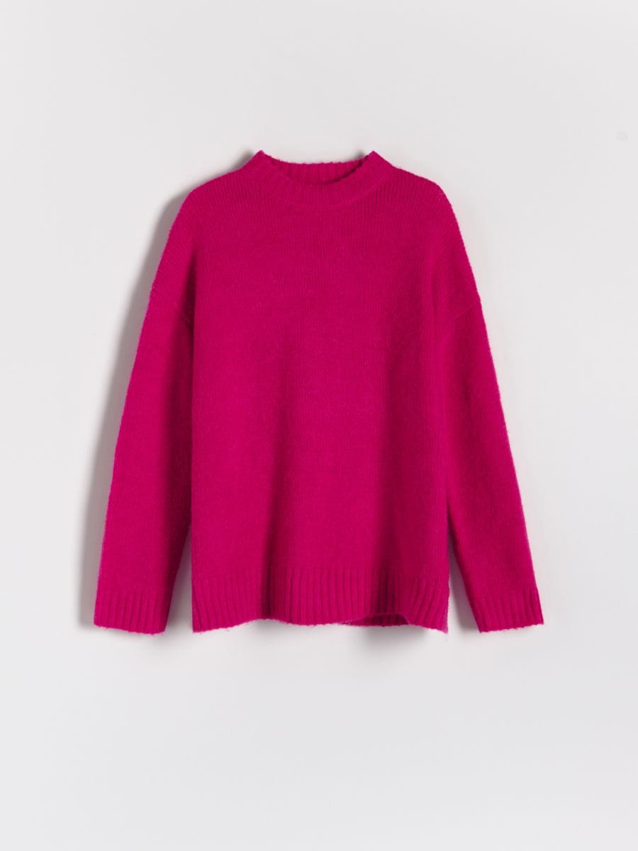 Pullover mit Wolle - pink - RESERVED - 3