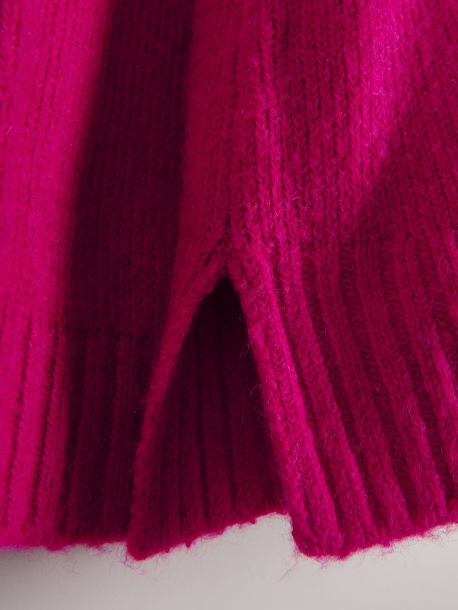 Pullover mit Wolle - pink - RESERVED - 4