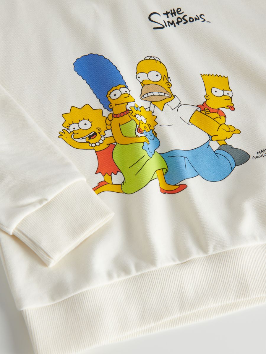Mikina The Simpsons - krémová - RESERVED - 5