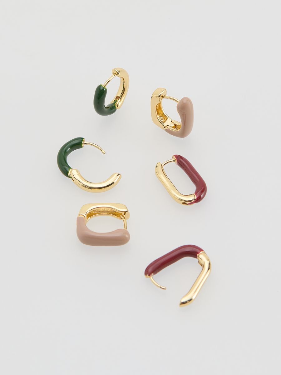 Earrings set - multicolor - RESERVED - 2