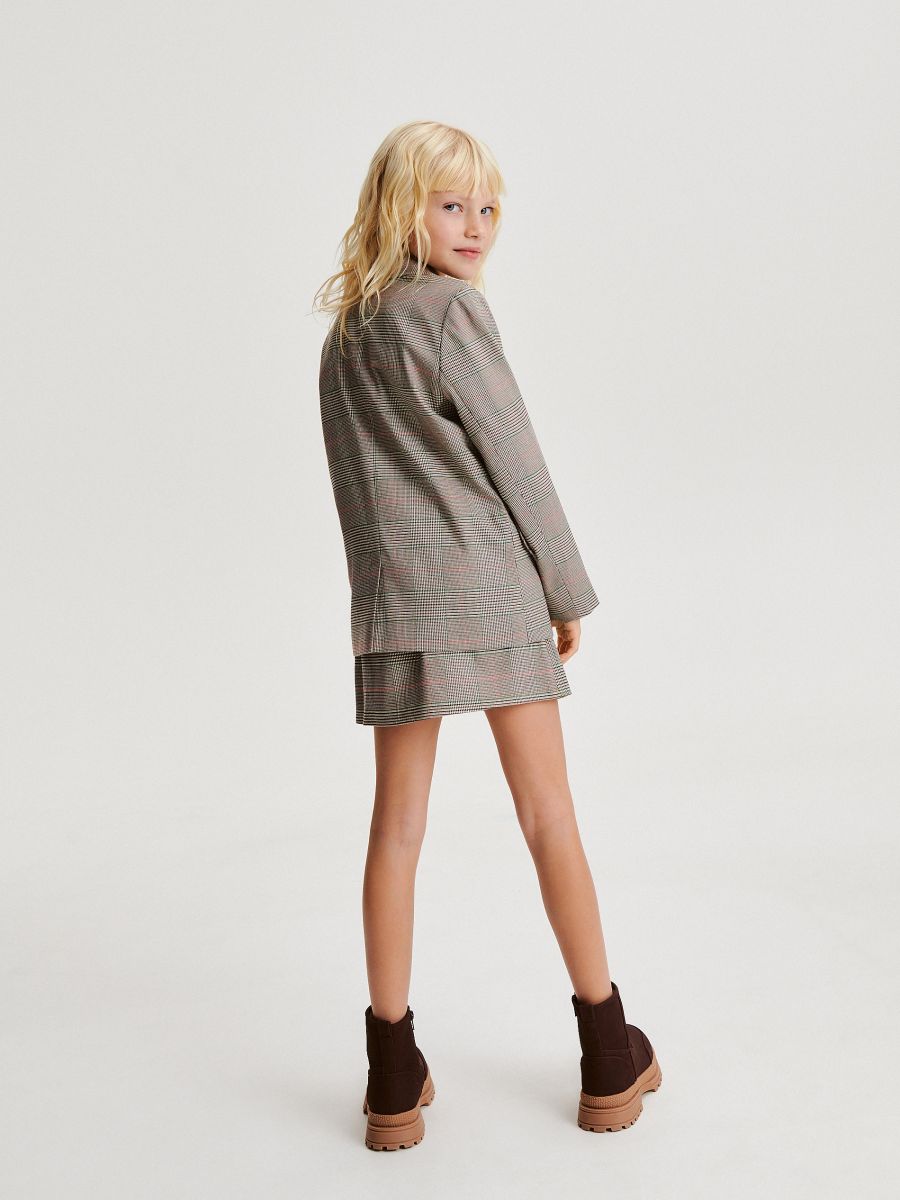 Check blazer - multicolor - RESERVED - 3