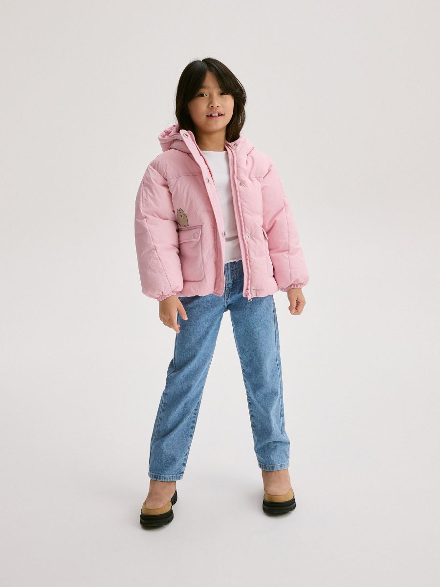 GIRLS` OUTER JACKET - roosa - RESERVED