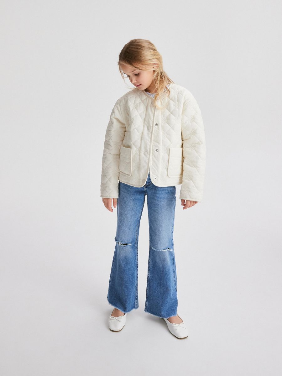 Steppjacke - creme - RESERVED - 7