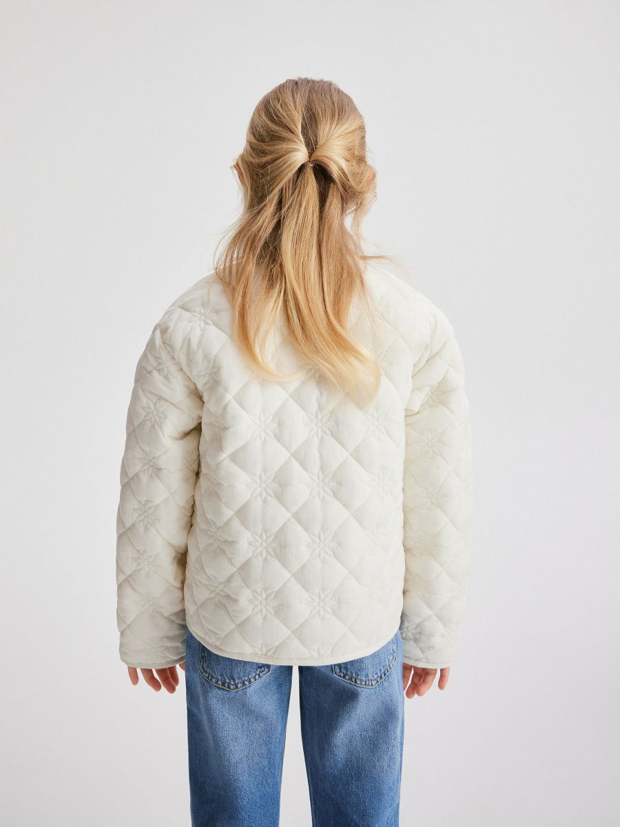 Quilted jacket - cream - RESERVED - 6