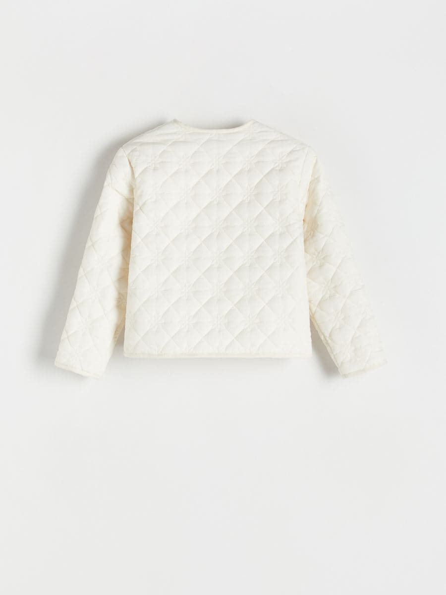 Quilted jacket - cream - RESERVED - 3