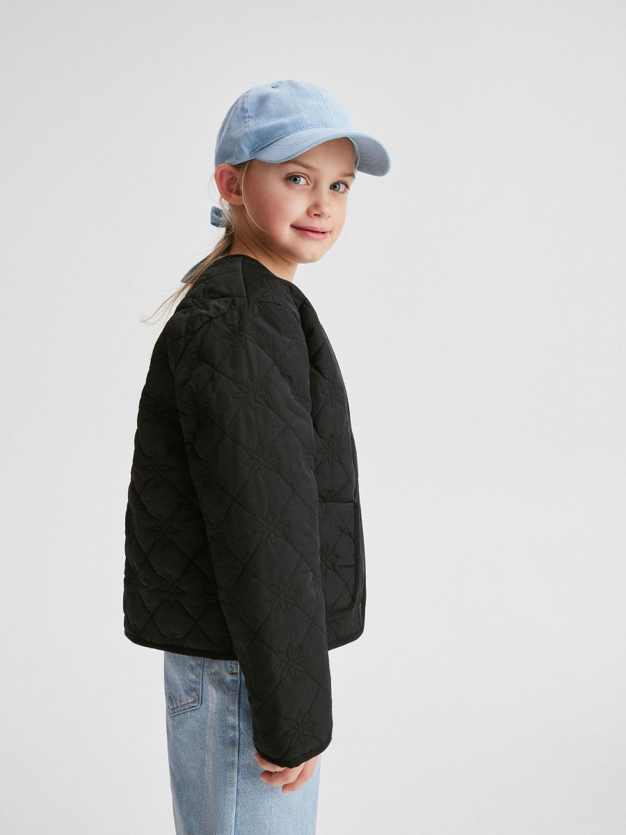 Quilted jacket - black - RESERVED - 5