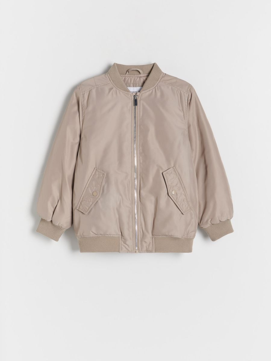 Bomber jacket - beige - RESERVED