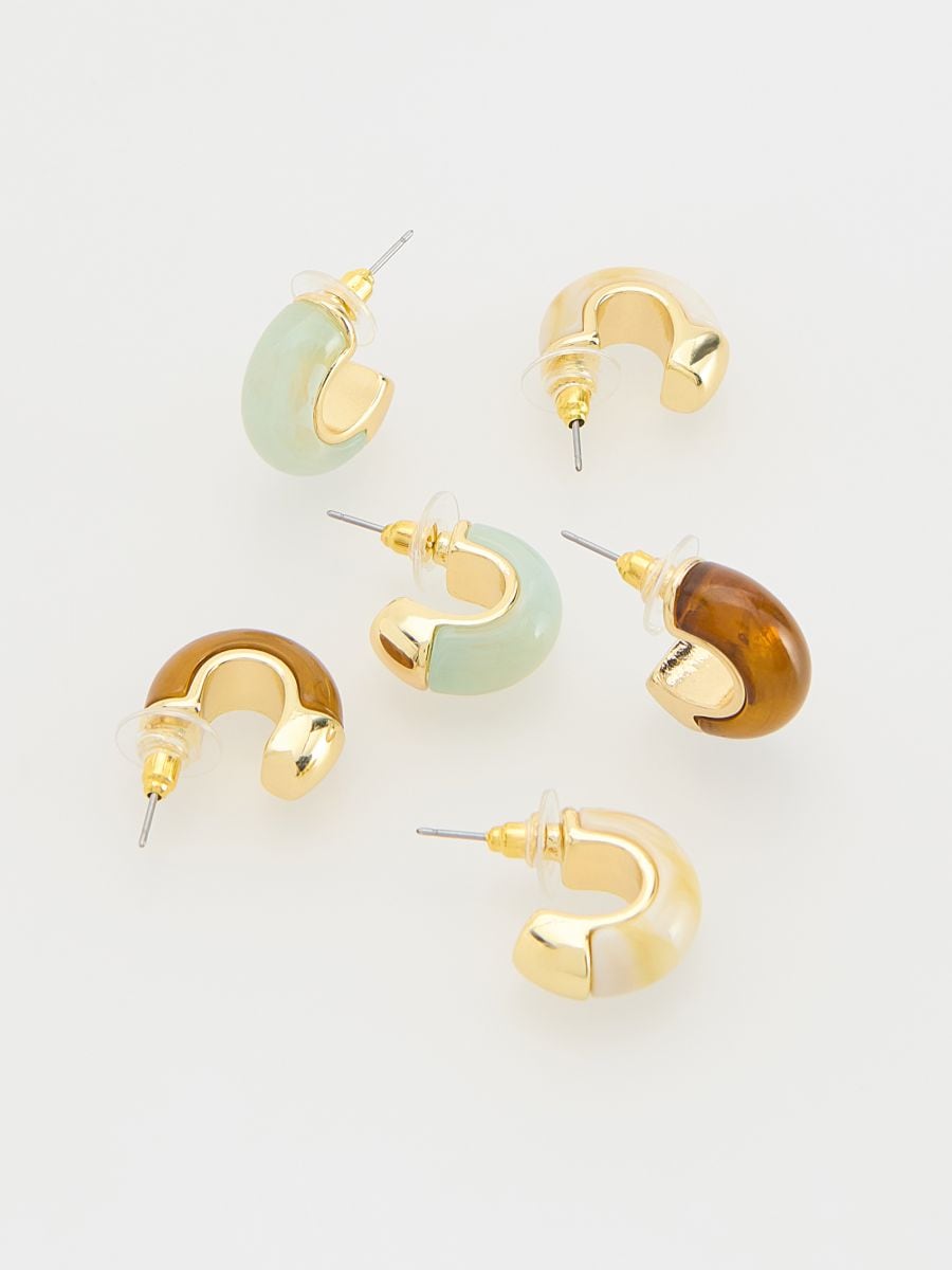 Earrings set - multicolor - RESERVED - 2