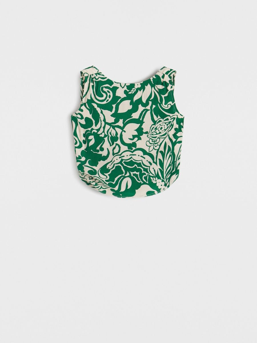 Open back blouse - multicolor - RESERVED - 4
