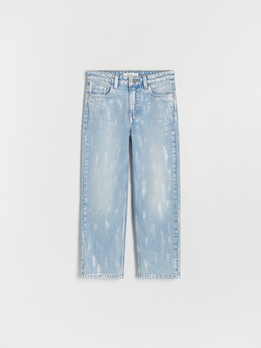 GIRLS` JEANS TROUSERS - plava - RESERVED