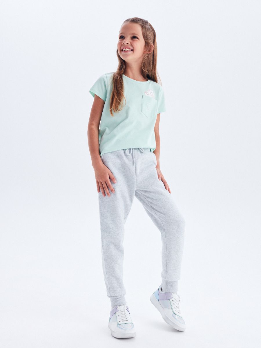 Sweatpants - light grey - RESERVED - 6