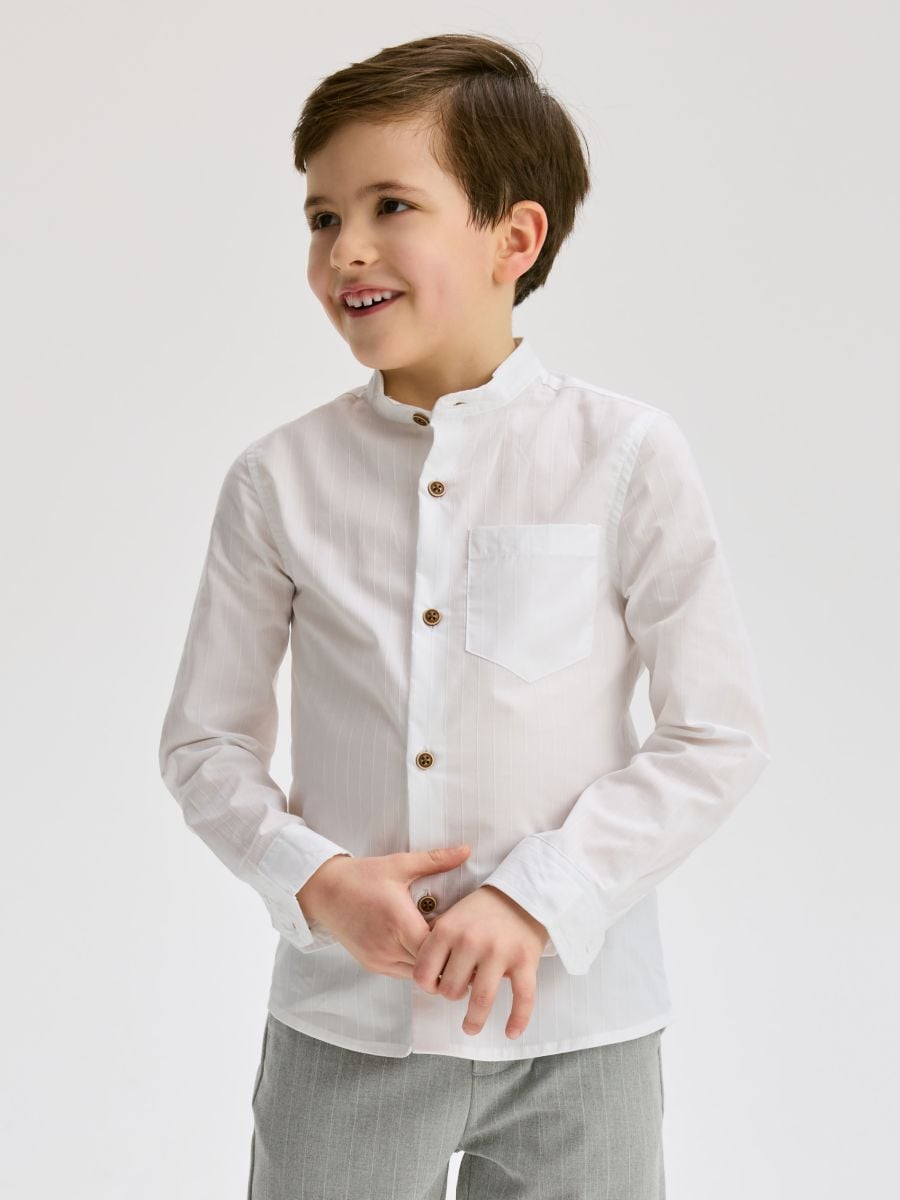 BOYS` SHIRT - belo - RESERVED